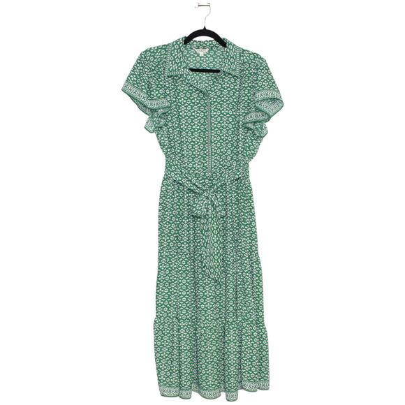 Max Studio Green Flowy Midi Dress Size XLarge - Picture 1 of 7